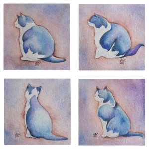 "Cat Study" by Laurel Anne Equine Art